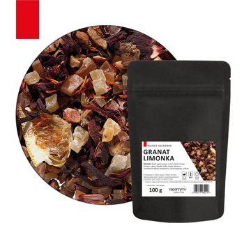 Mieszanka Owocowa Granat Limonka 100g