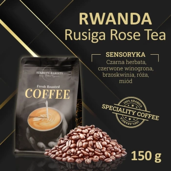 Rwanda Rusiga Rose Tea – Kawa Ziarnista Speciality 150g