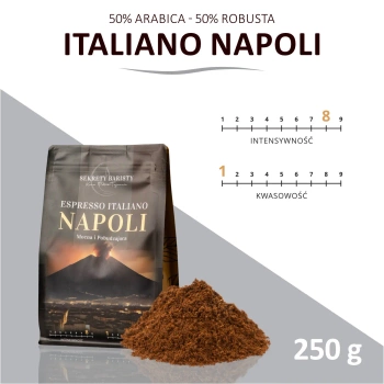 Kawa Espresso Italiano Blend Napoli 50/50 Mielona 250g
