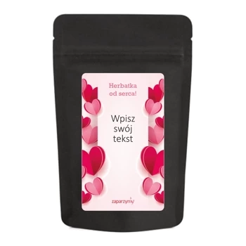 Herbata Dla Niej, Dla Niego Personalizowana Twoim Tekstem - 50g