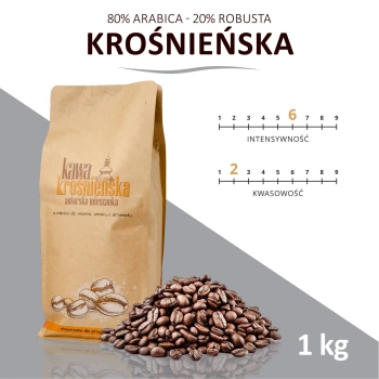 Kawa Krośnieńska ziarnista 1kg