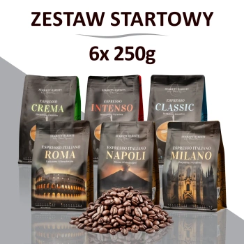 Pakiet Degustacyjny 6 x 250g - Sekrety Baristy