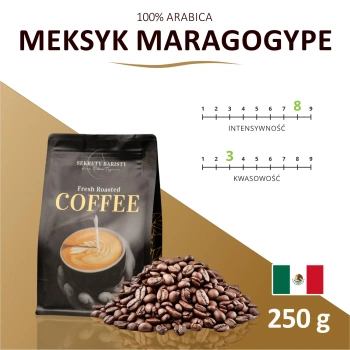 Kawa Meksyk Maragogype Ziarnista 250g