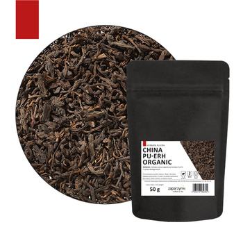 Herbata Czerwona China Pu-Erh Organic 50g