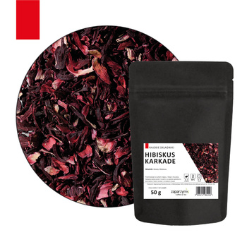 Herbata Kwiaty Hibiskusa - Hibiskus Karkade 50g